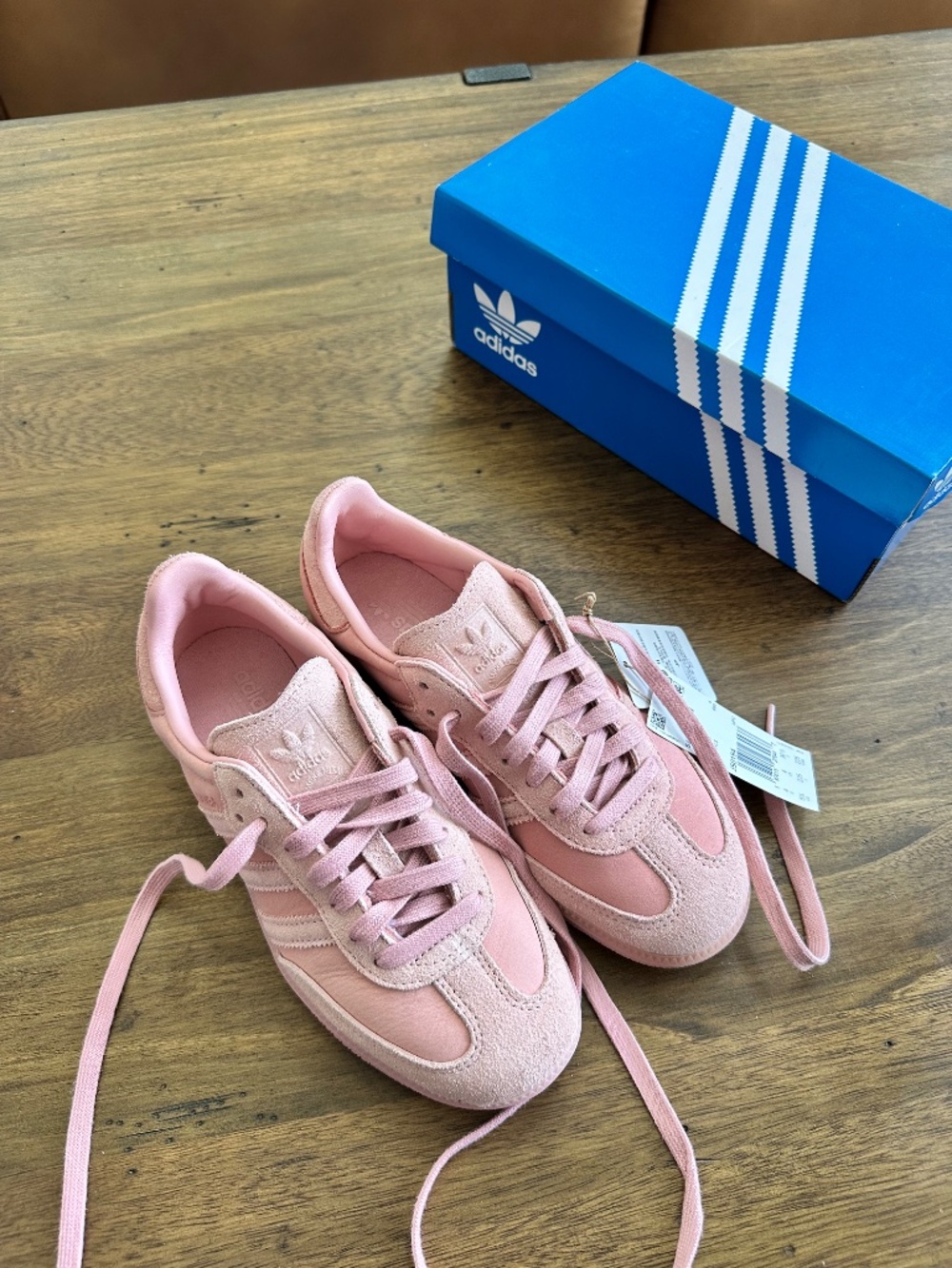 Adidas Samba OG W Pink Suede Sneakers 🌸✨ - Picture 7 of 14